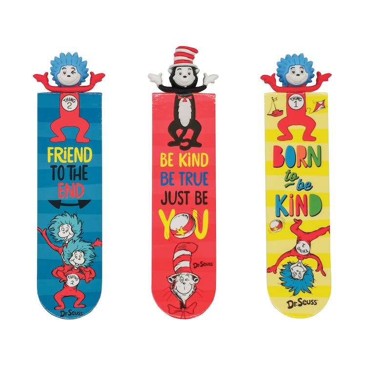 Dr. Seuss' 3D Bookmarks - 3 Designs 2