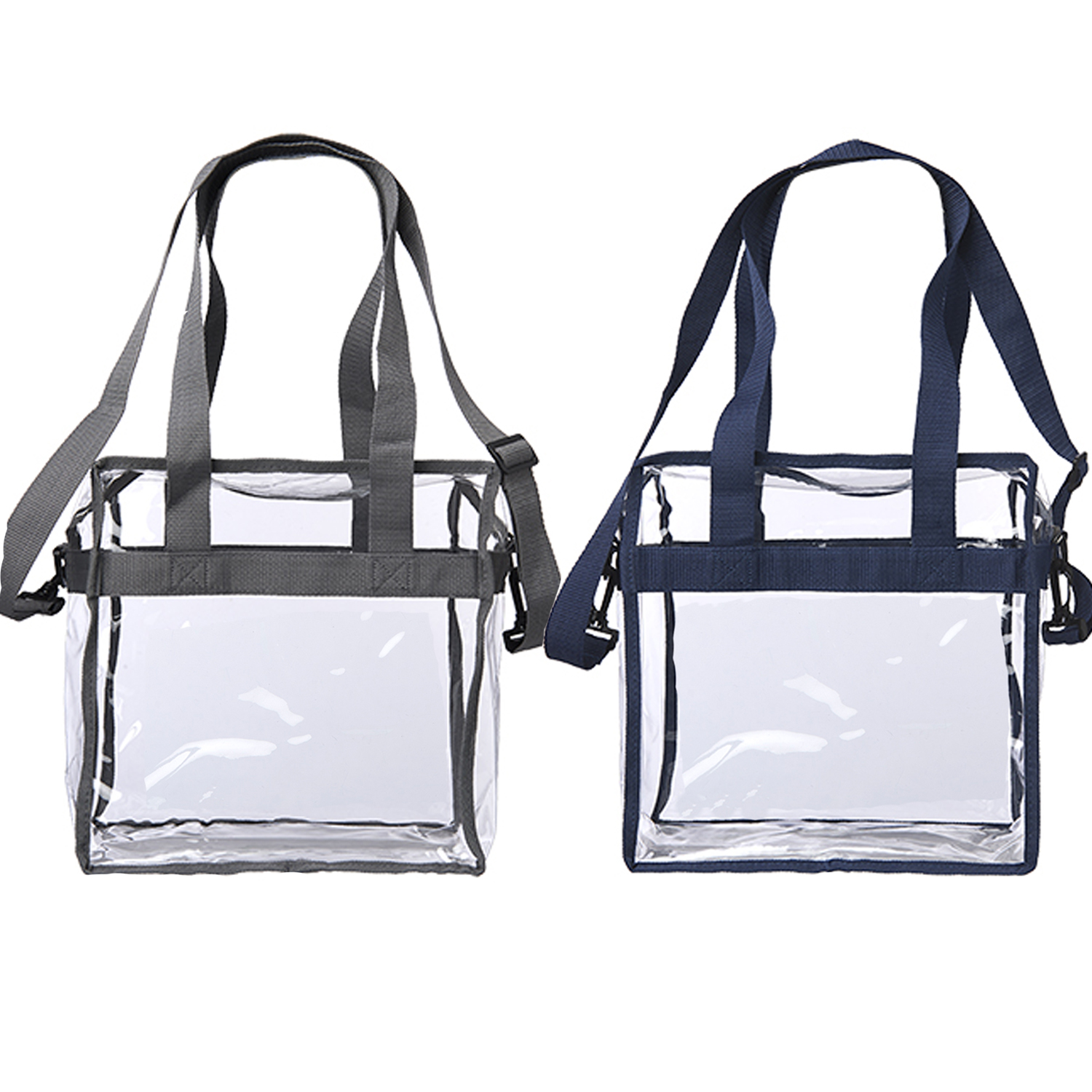 Transparent Tote Bag with Zipper 9