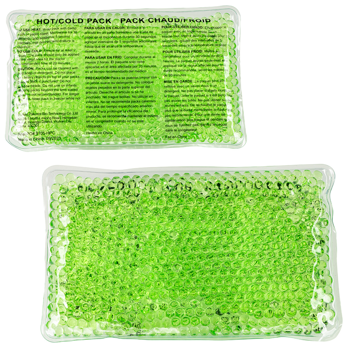 Full-Color Aqua Pearls™ Hot/Cold Pack 29