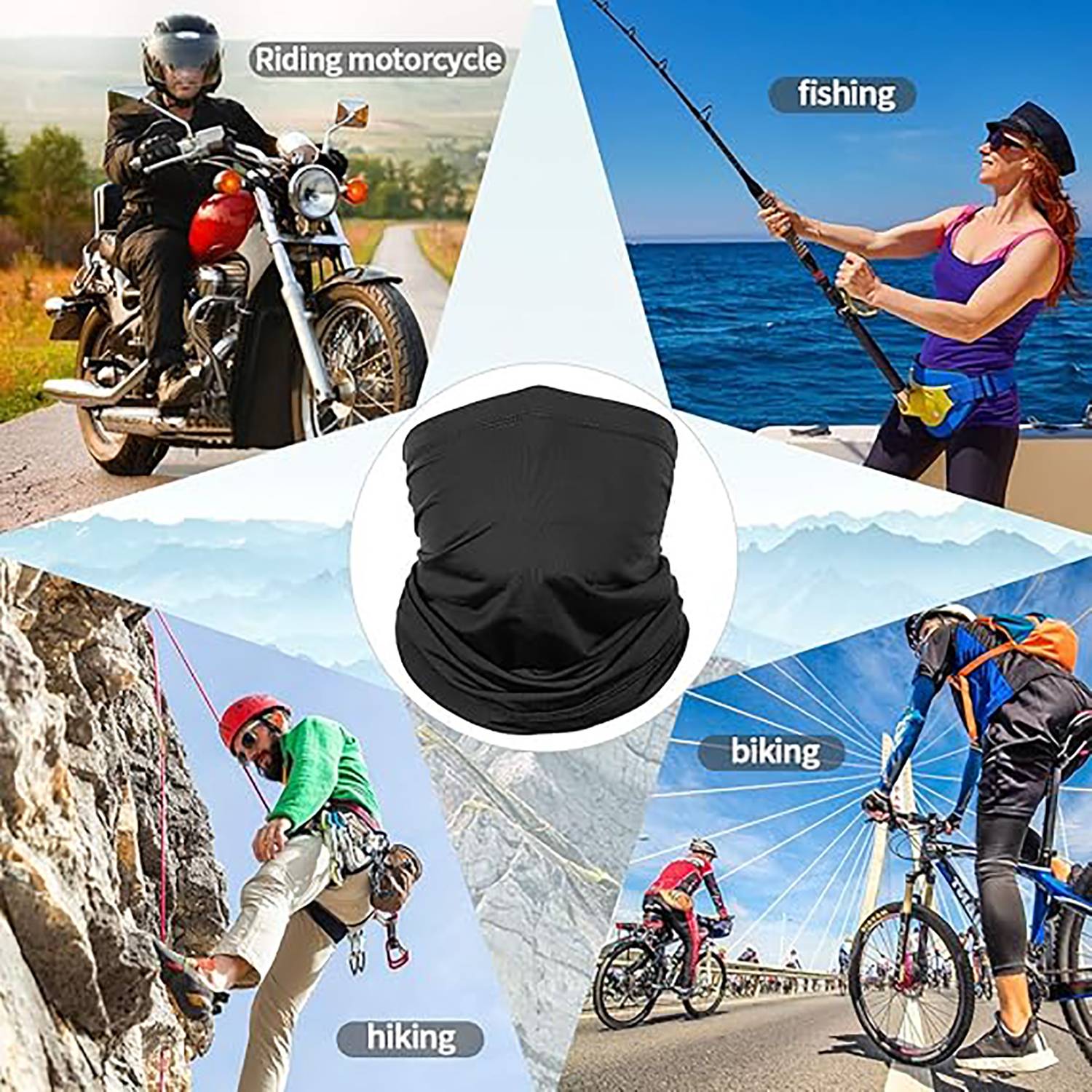 Quick-Dry Cooling Face Mask – Lightweight & Multi-Function 11