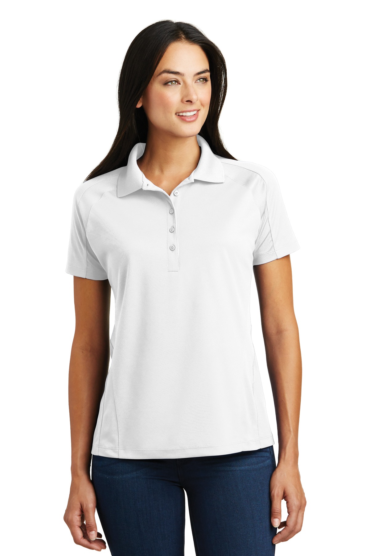 Sport-Tek® Women's Dri-Mesh Pro Polo 55