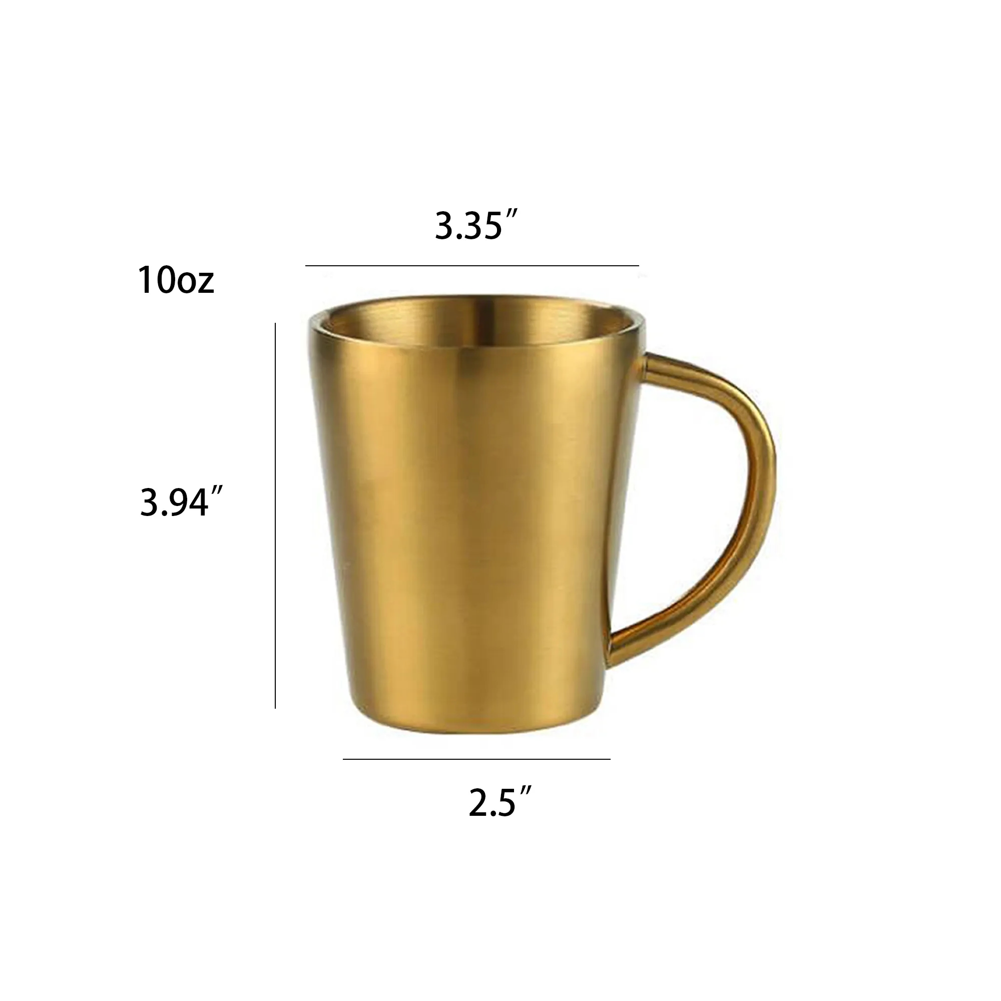 10oz Stainless Steel Cups With Handles 7