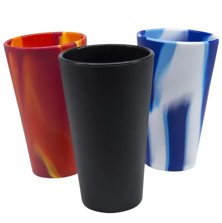 Unbreakable Reusable16-Ounce Silipint Silicone Cup Shatterpr 1