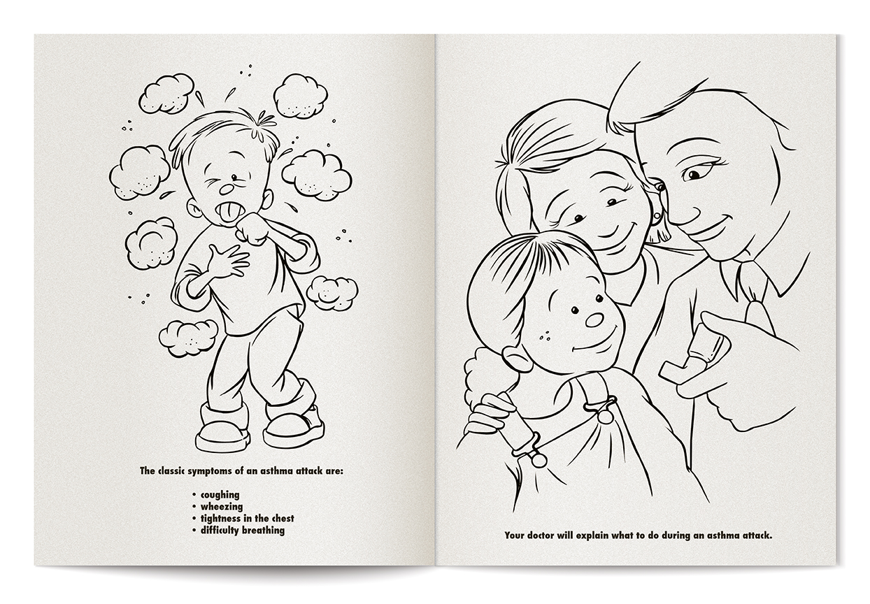 COLORING BOOK - Winning With Asthma Coloring & Activity Book 2