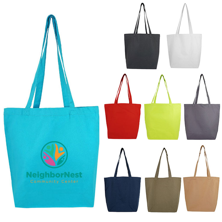Best Selling Colored Cotton Tote 37