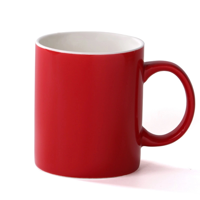 Custom 11 oz Smooth Ceramic Milk Cup 3