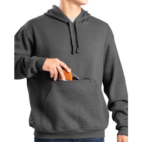 Berne Heritage Zippered Pocket Hooded  Sweatshirt - Men's 85