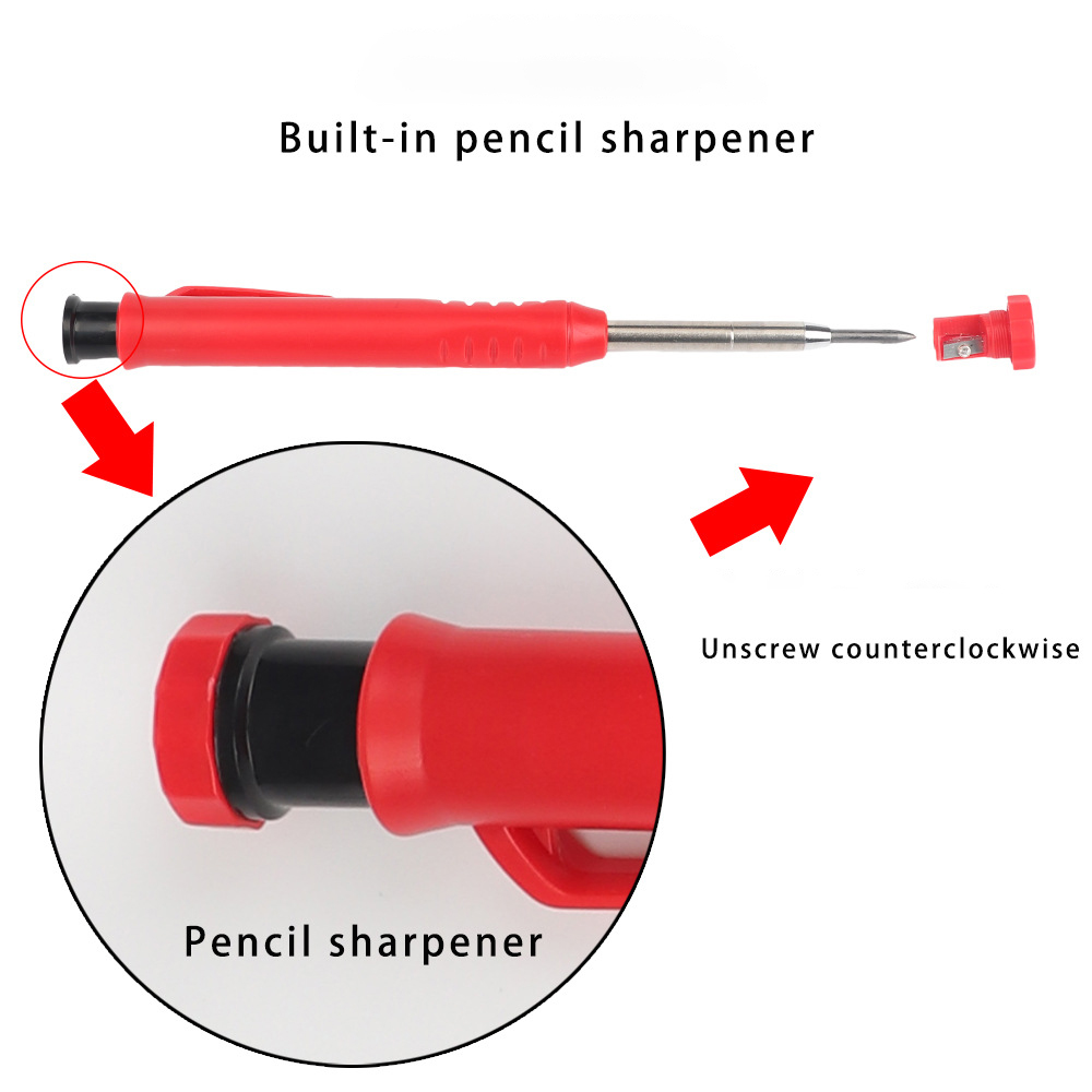 Carpenter Pencil / Woodworking Activity Pen/Manual Tools Marking Pen 3