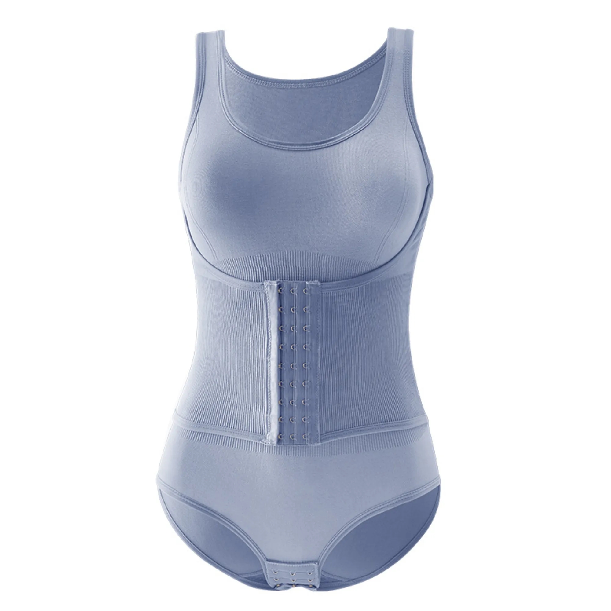 Double Layer Shapewear Tummy Control Bodysuit For Women 4