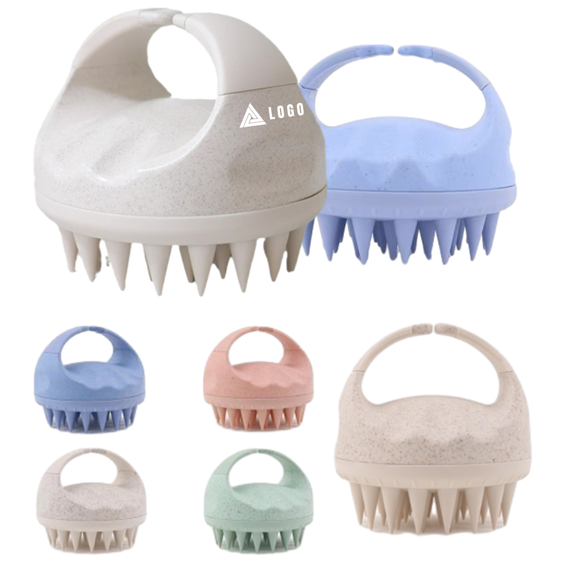 Hand-Held Shampoo Massage Hair Brush 2