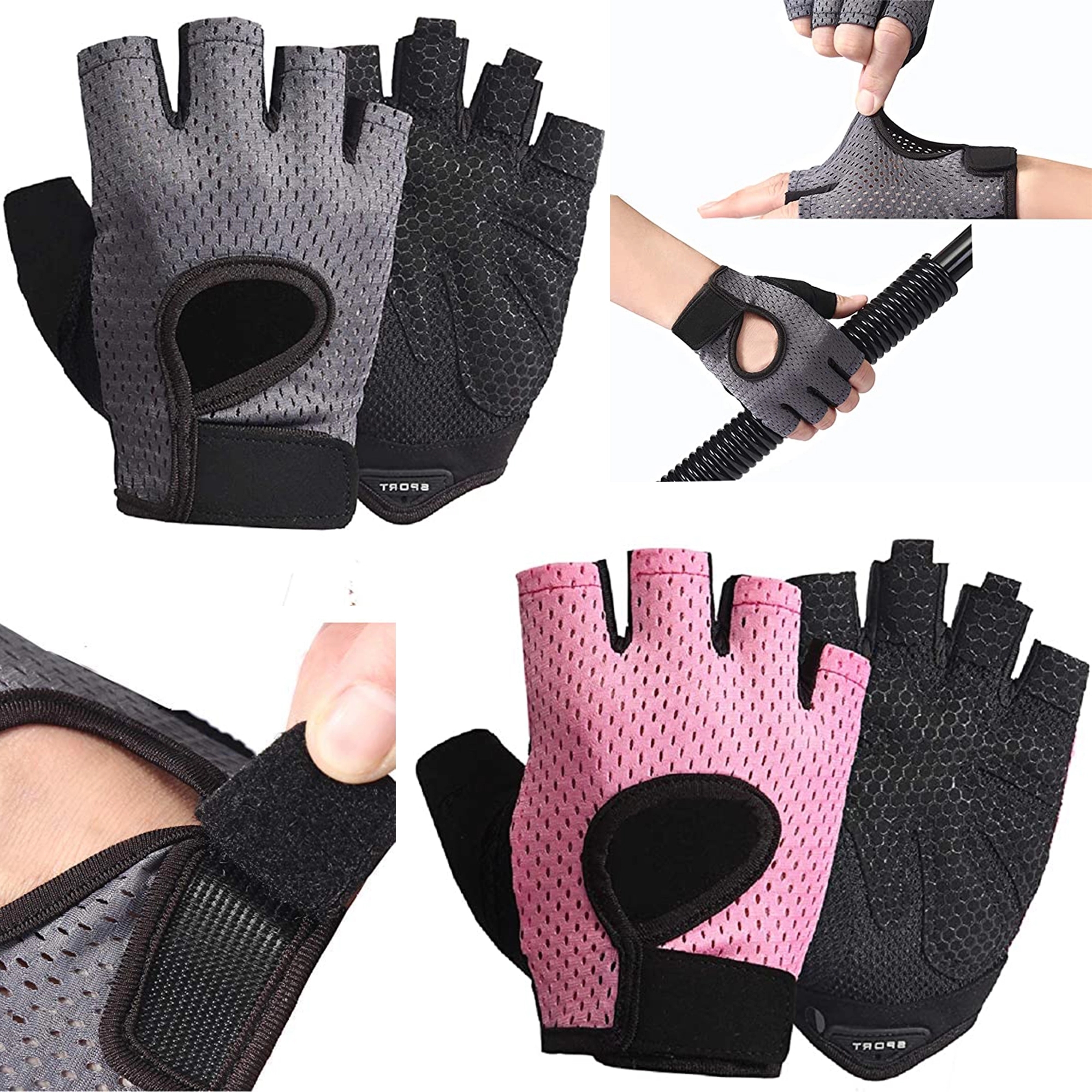Half Finger Bicycle Gloves 3