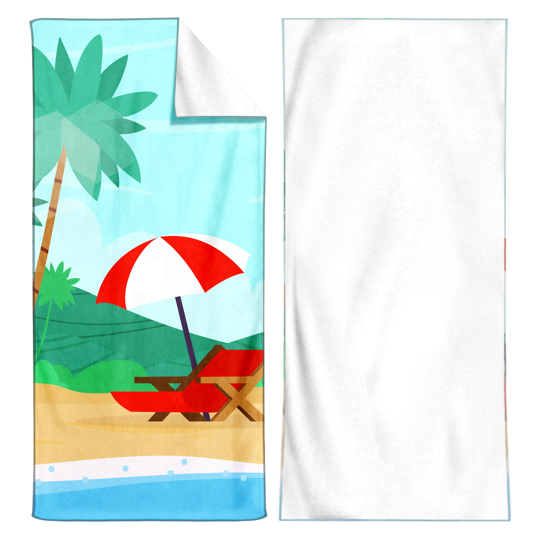 250gsm Microfiber Beach Towel (MOQ 12pcs) 8