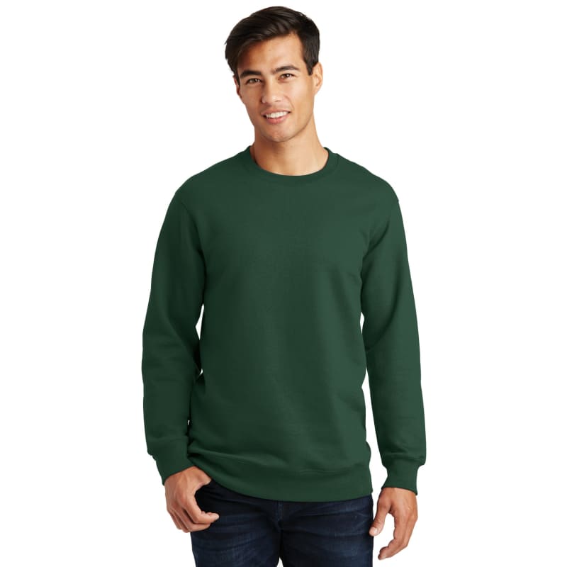Port & Company Fan Favorite Fleece Crewneck Sweatshirt., custom hoodie or sweatshirt with logo imprint 18