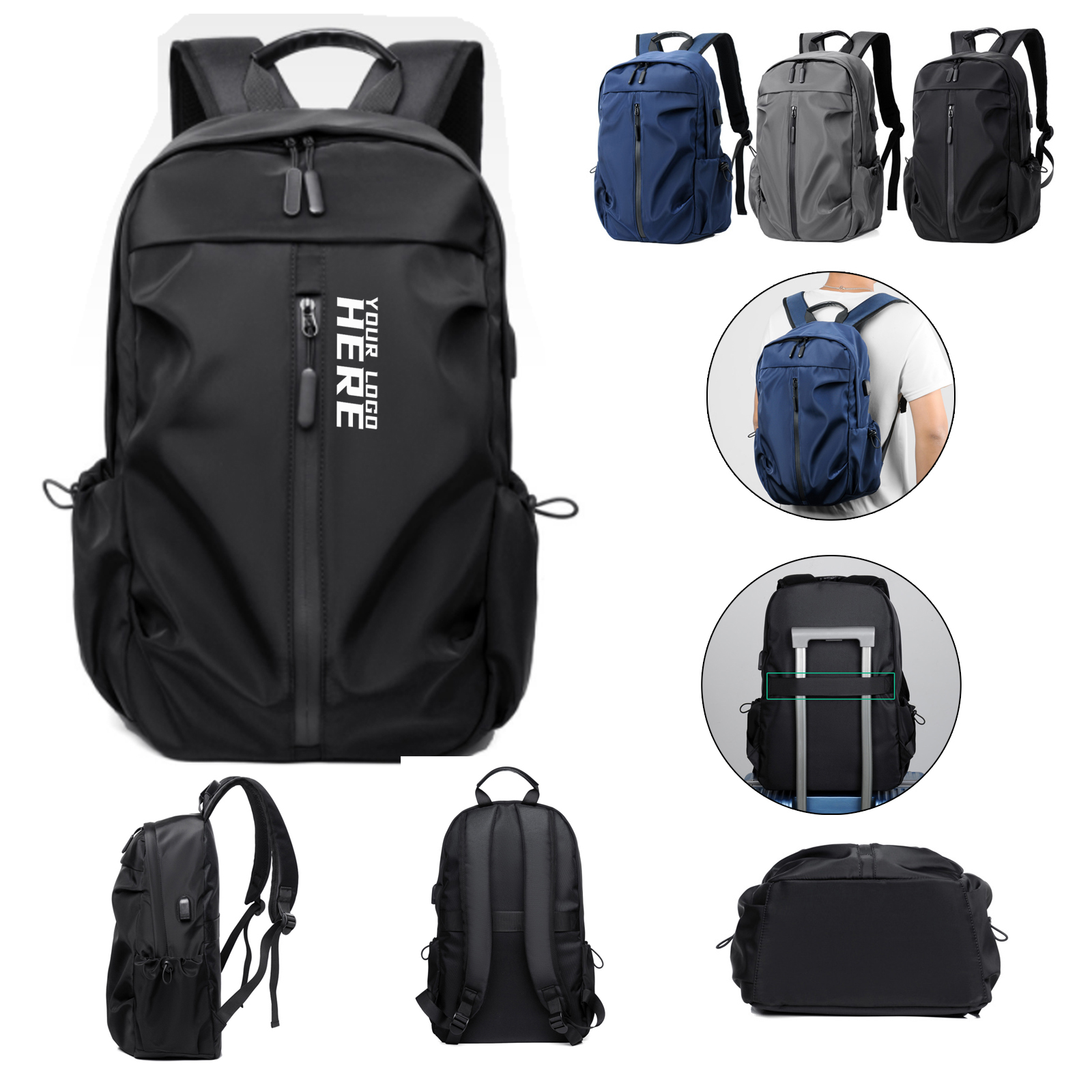 Unisex Travel College Computer Bag 2