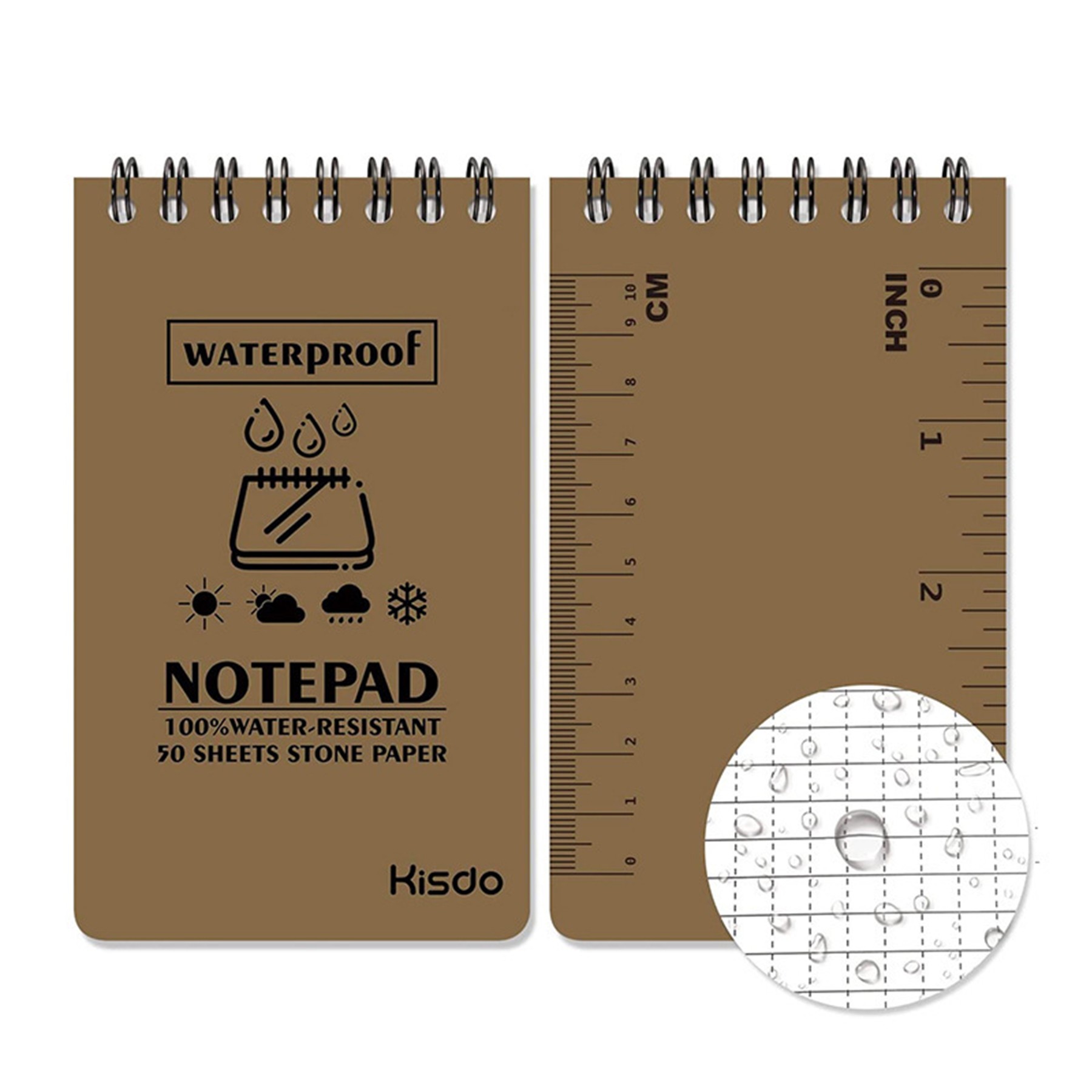 Weatherproof Hard Cover Pocket Notebook 1