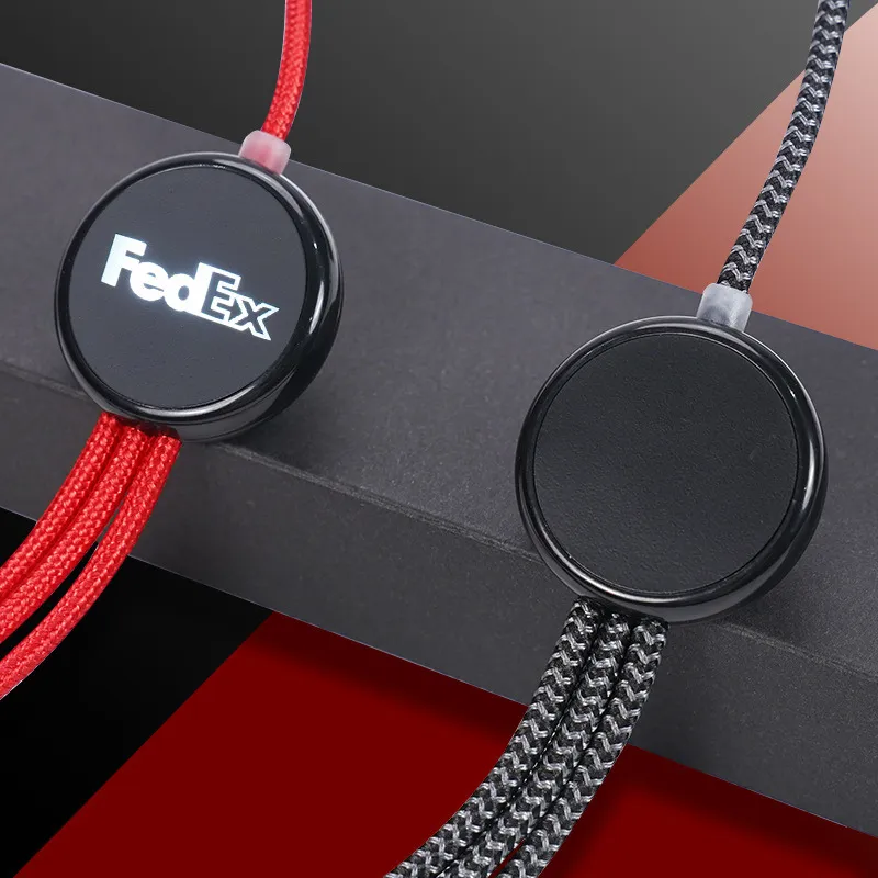 Custom LED Glow Logo 3-in-1 USB Cable 10