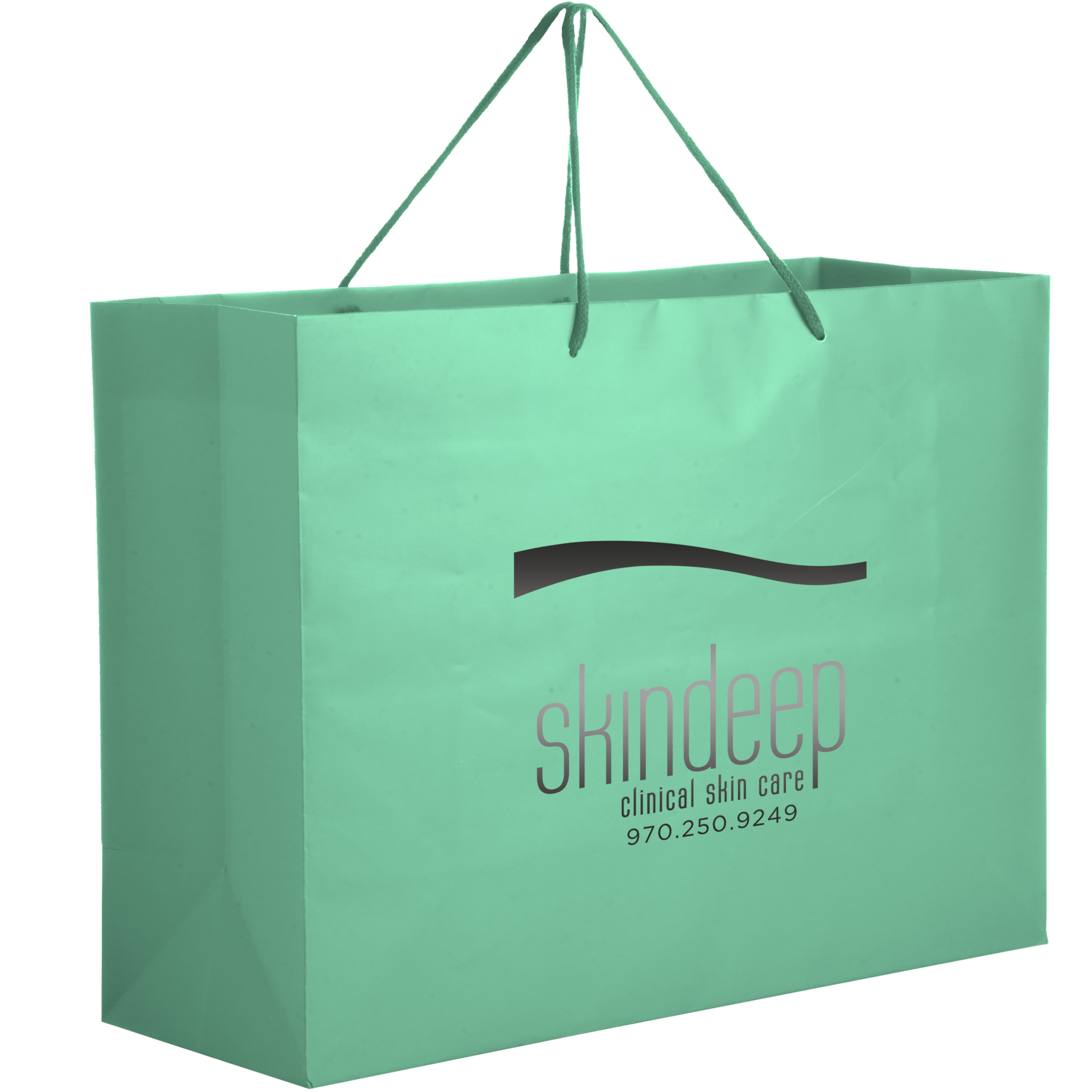 Matte Laminated Euro Tote Bags - Foil Stamped 13