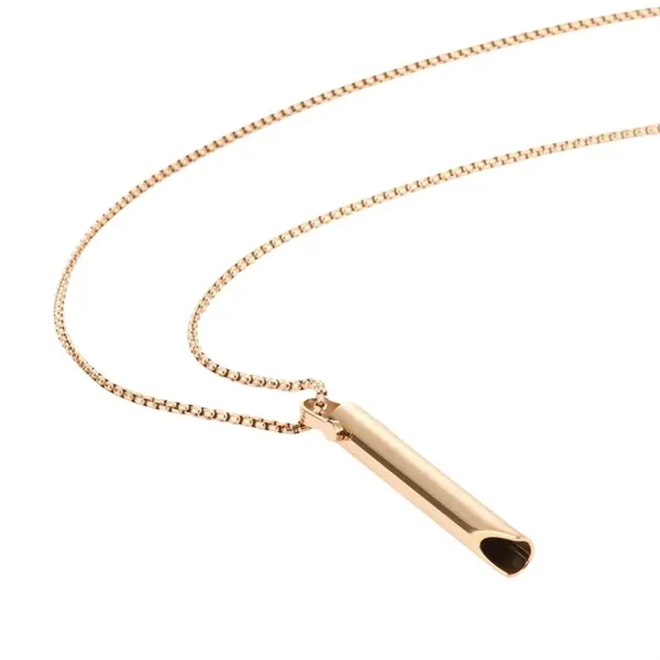 Titanium Steel Whistle Necklace with 180 mL Capacity 6