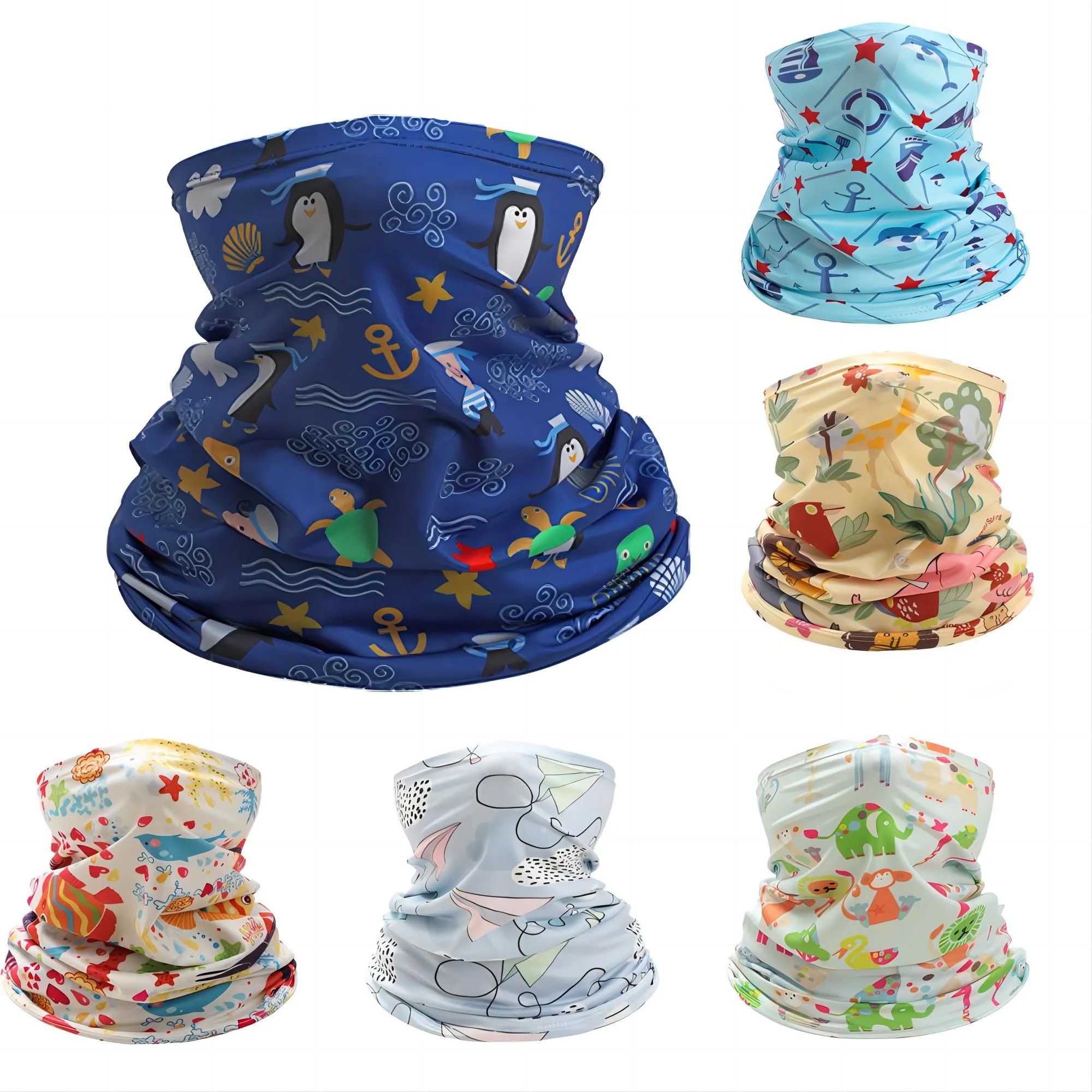 Face Mask Bandanas Cooling Riding For Children 1