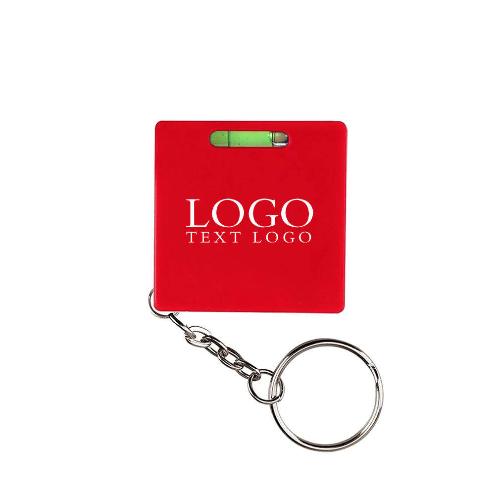 Square Level Tape Measure Key Tag 6