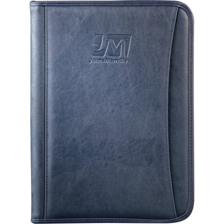 FSC® Mix Executive DuraHyde Zippered Padfolio 58