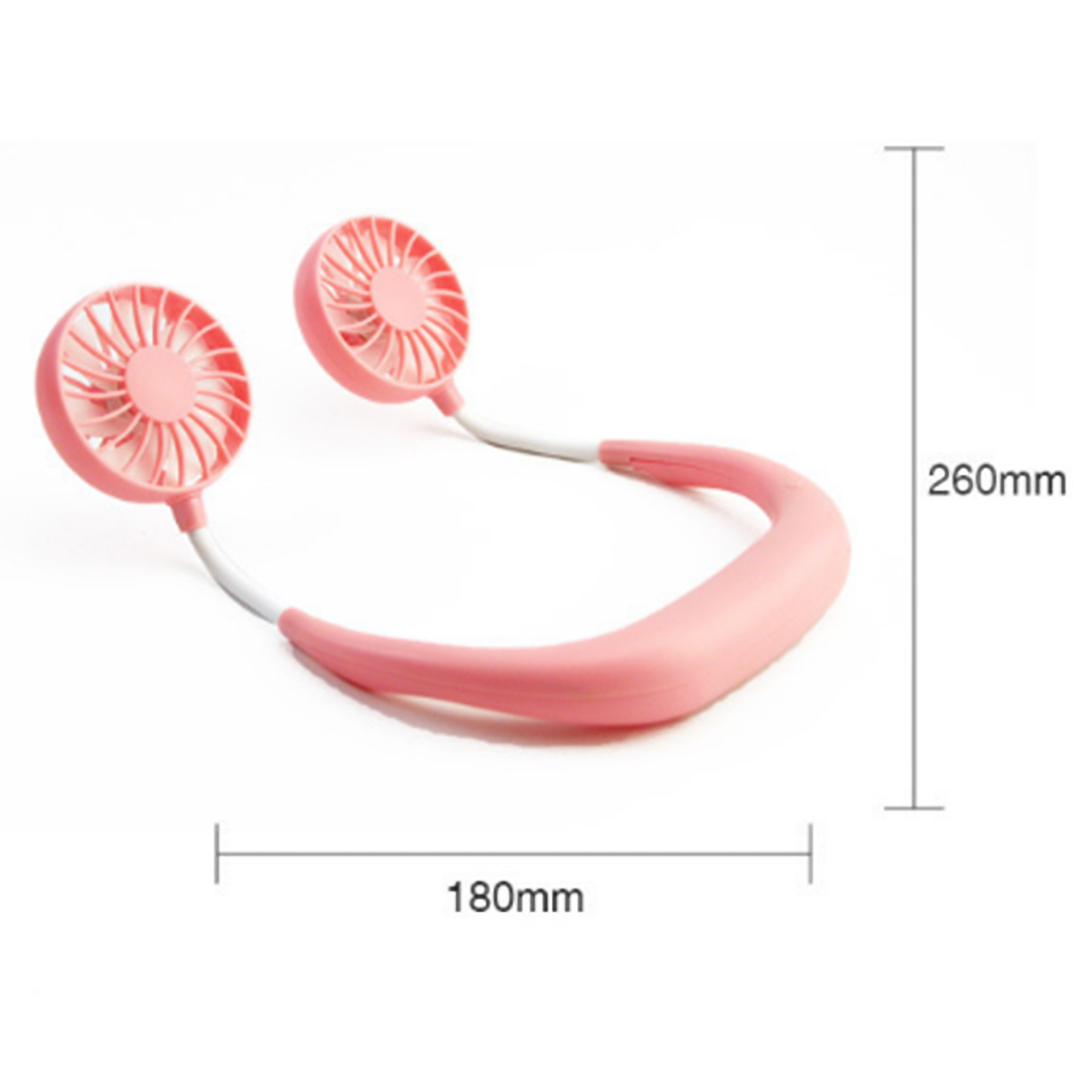 Hands Free Portable Neck Fan - Rechargeable USB Personal 4