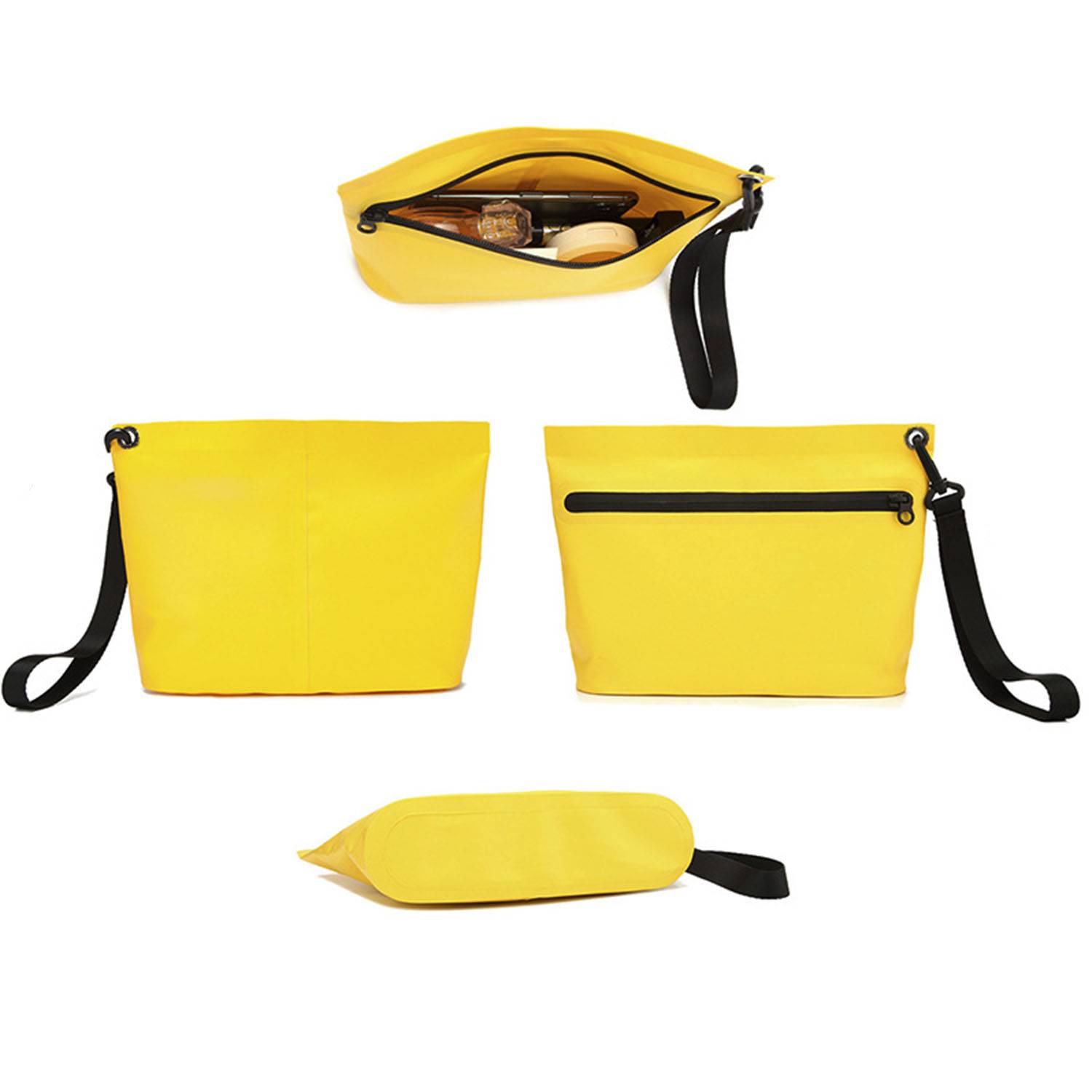 Multifunction Portable Waterproof Zipper Pouch Makeup Bag 4