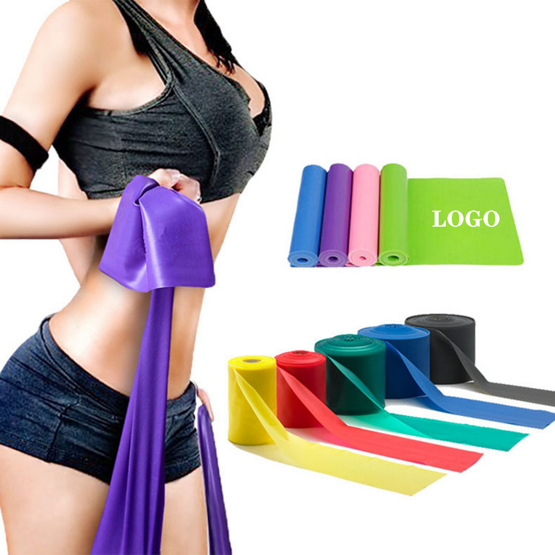 Resistance TPE Yoga Exercise Band 2