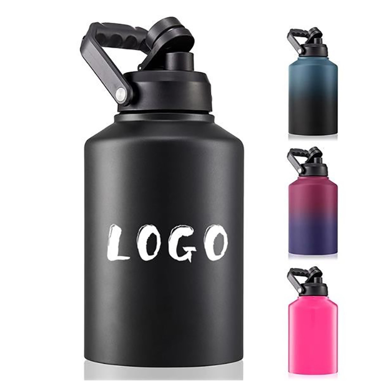 128oz/64oz Sports Water Bottle With Handle