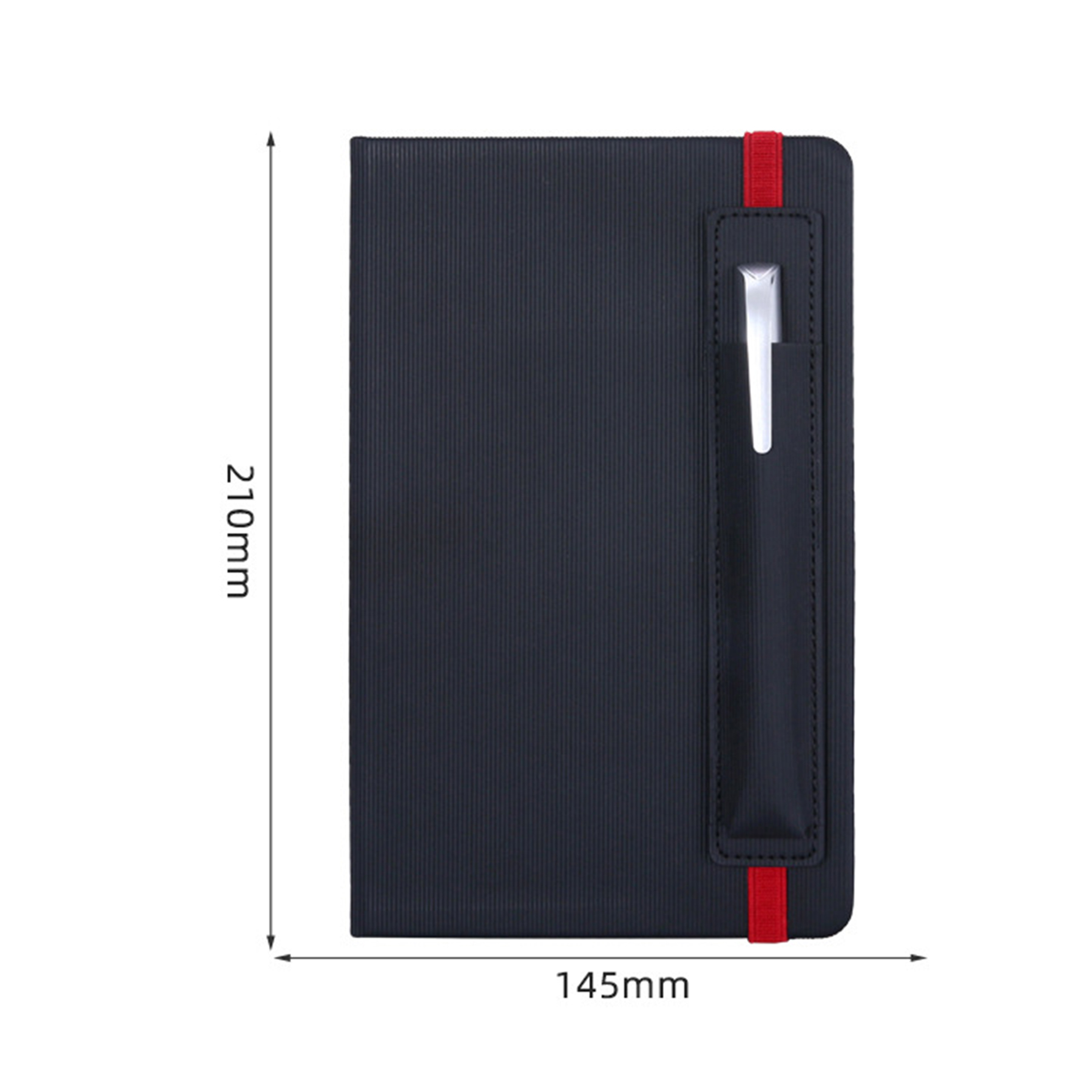 A5 PU Leather Journal With Pen Holder 1