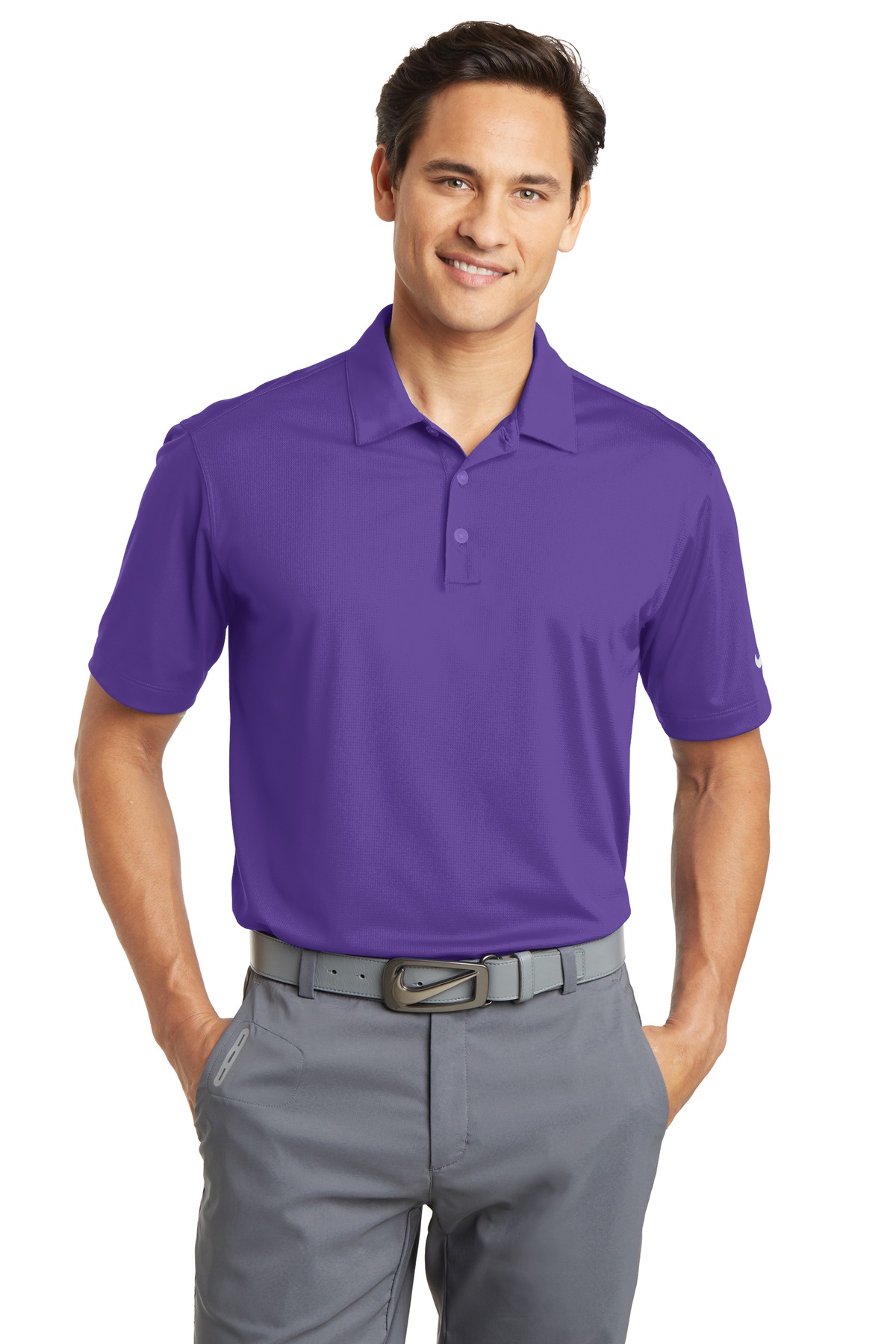 Nike® Dri-FIT Vertical Mesh Polo 2