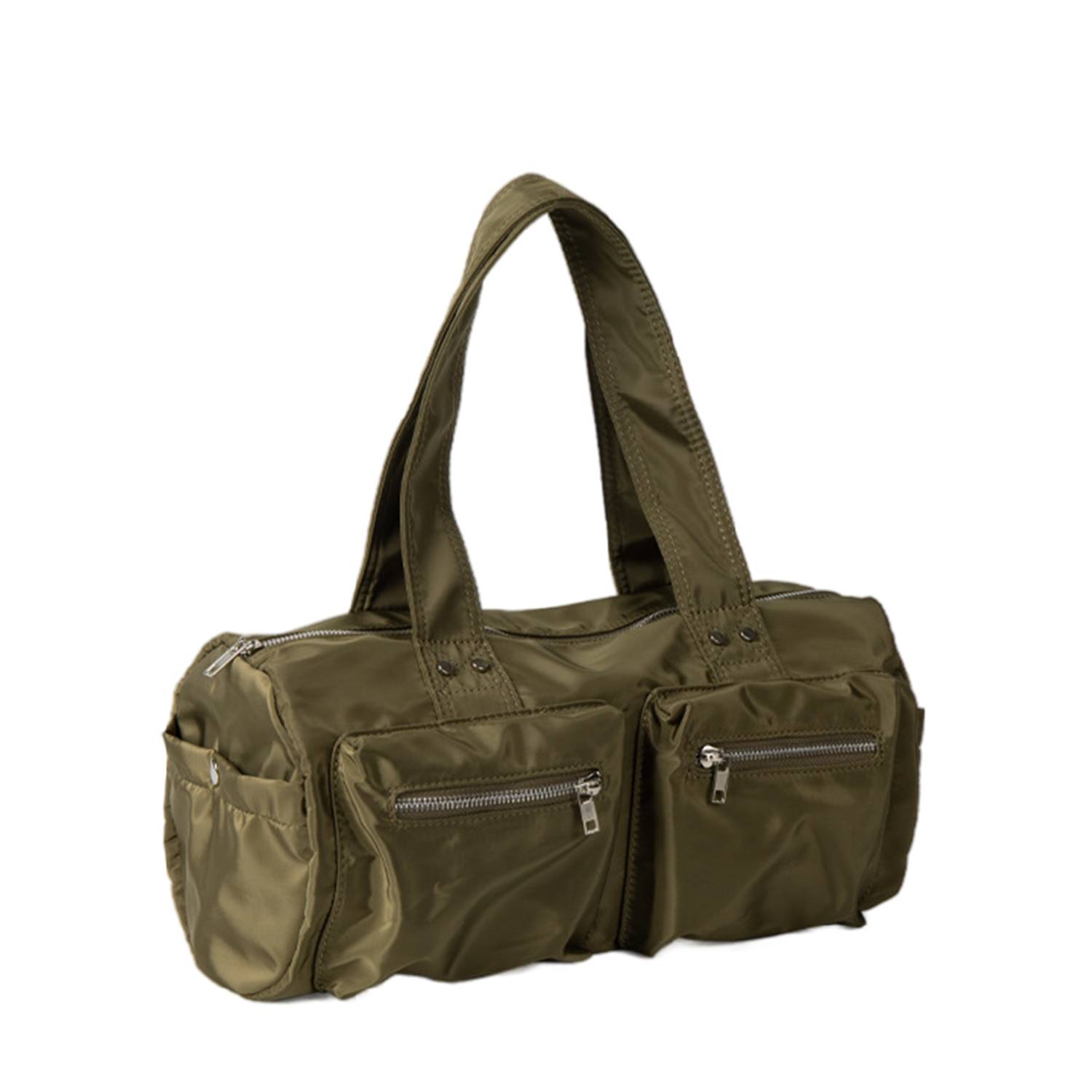Nylon Duffel Bag Large Capacity Simple Work Style 8