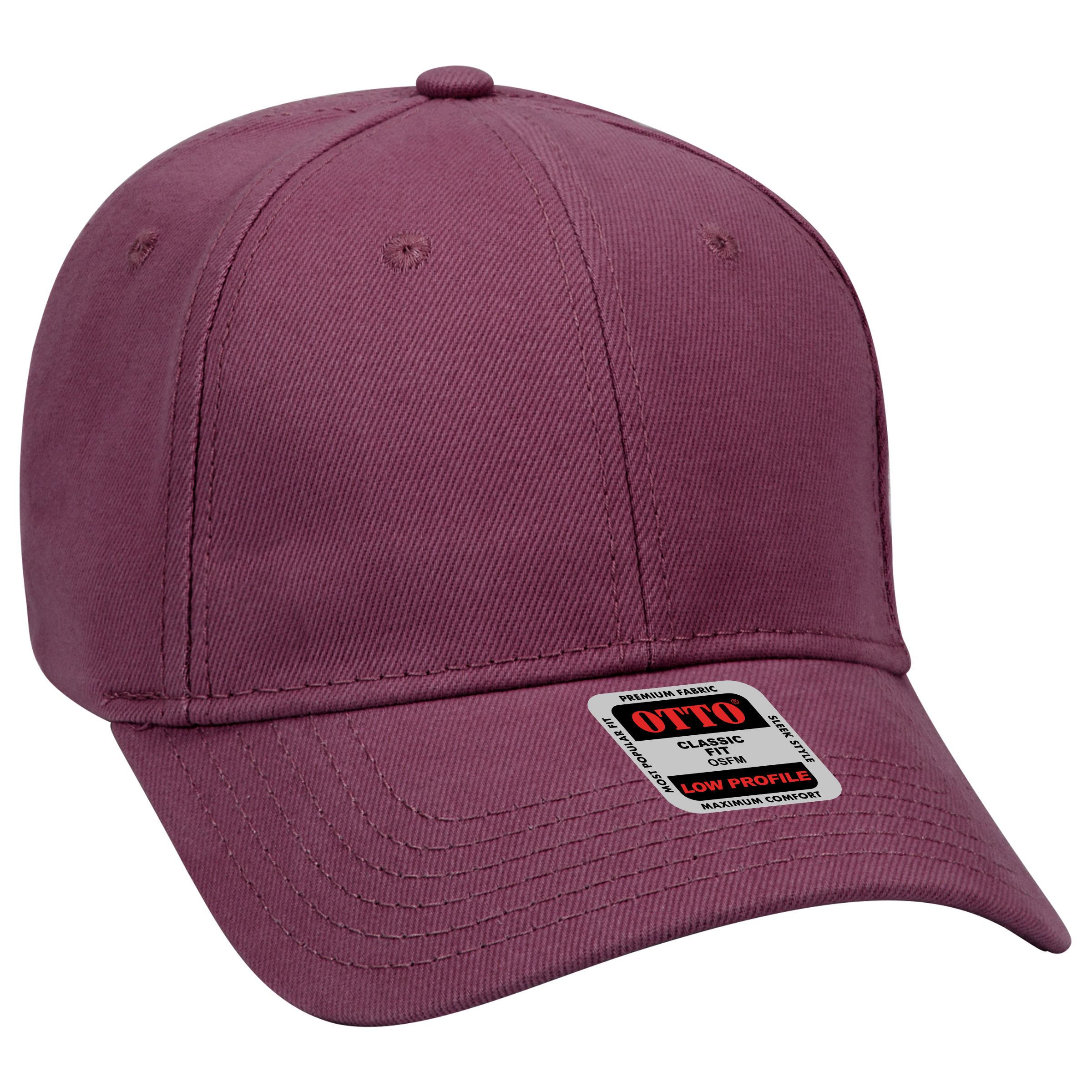 OTTO CAP® 6 Panel Low Profile Baseball Cap 18