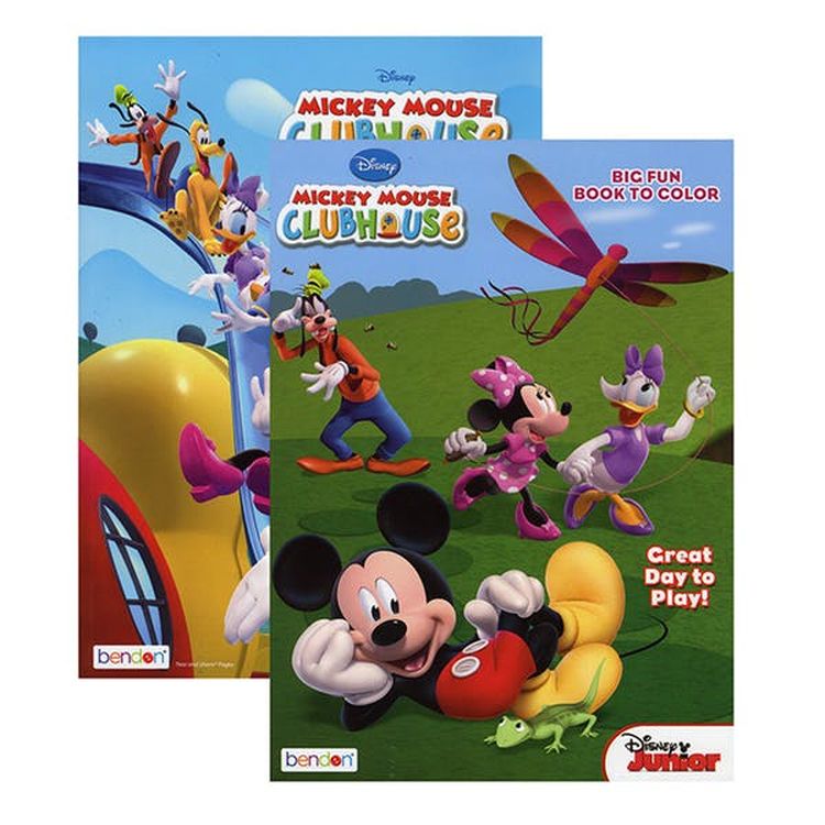 Mickey Mouse Clubhouse Coloring Books - 80 Pages 2