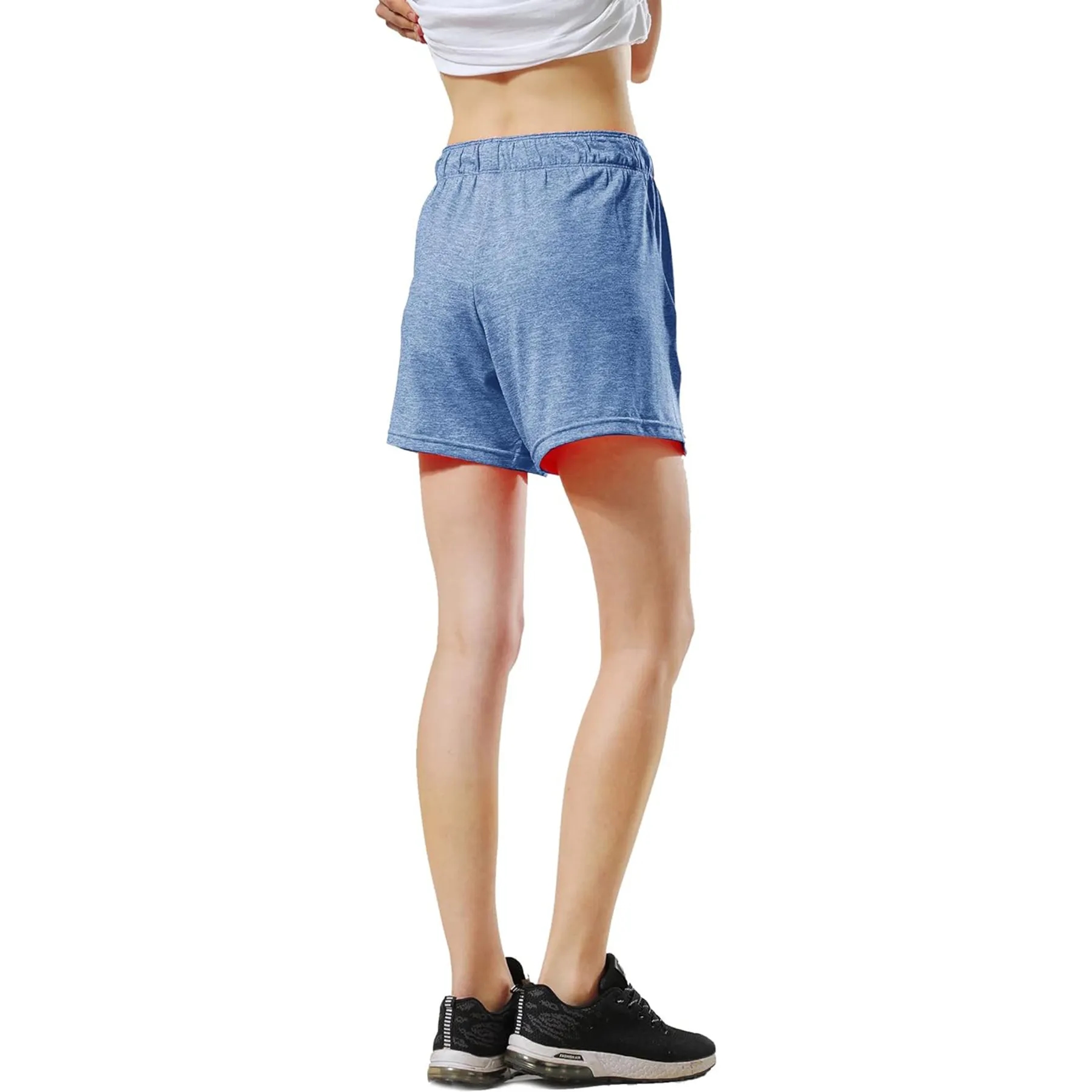 Womens Workout Gym Shorts Casual Lounge 5