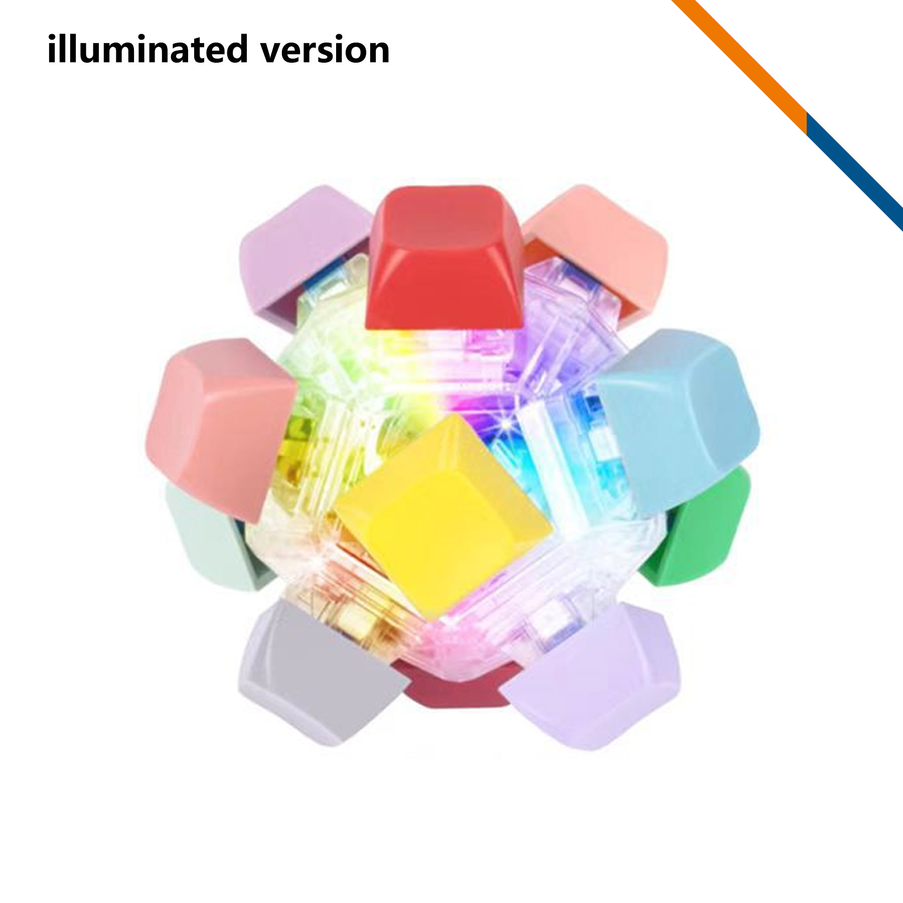 Sooti 12-Key Keyboard Fidget 15