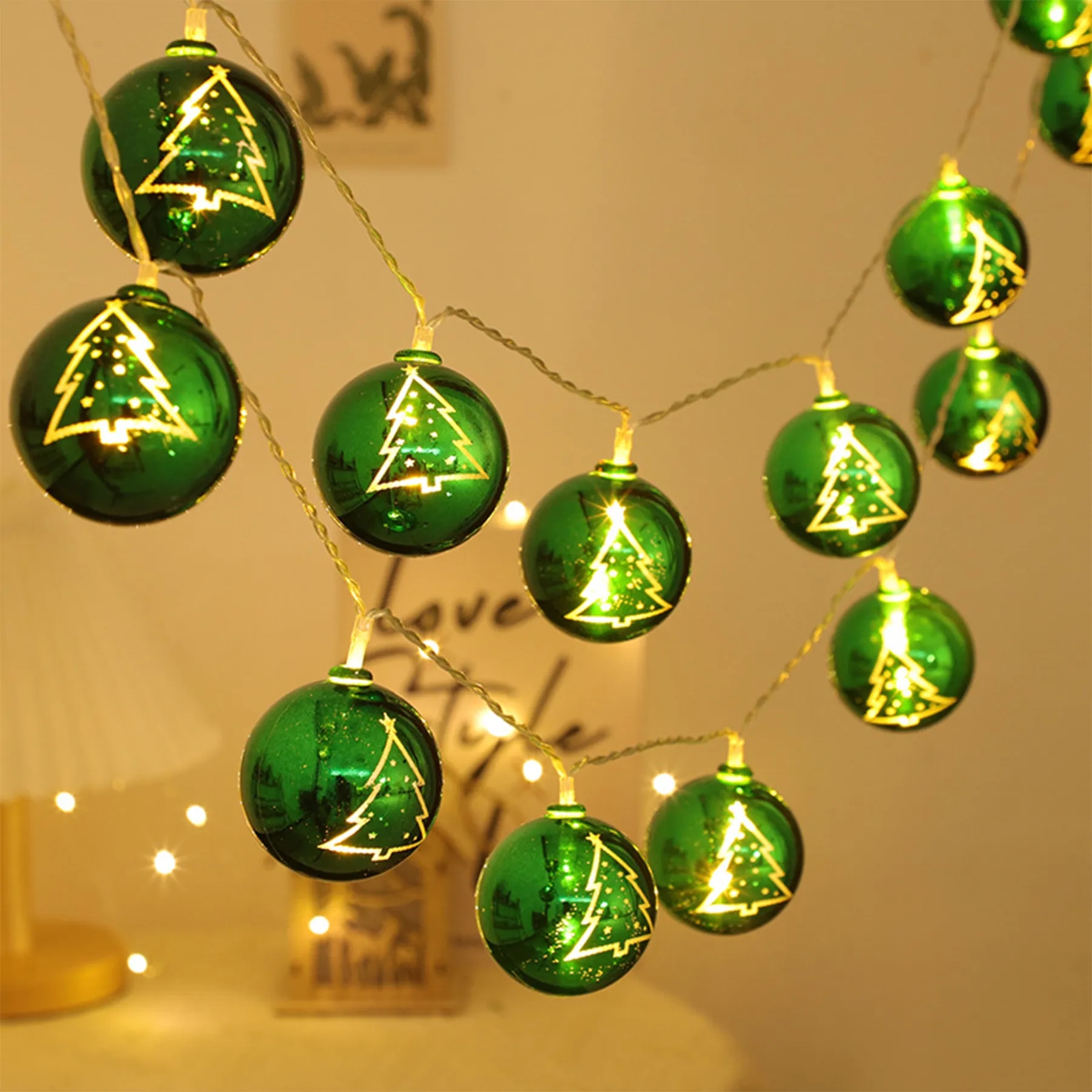 Christmas Ball Ornaments With Led Lights 4