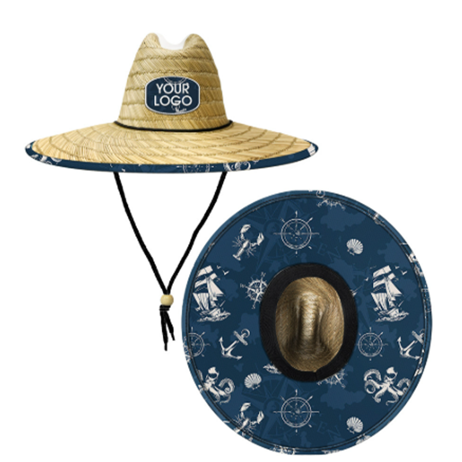 Mat Grass Panama Fabric Hat 3