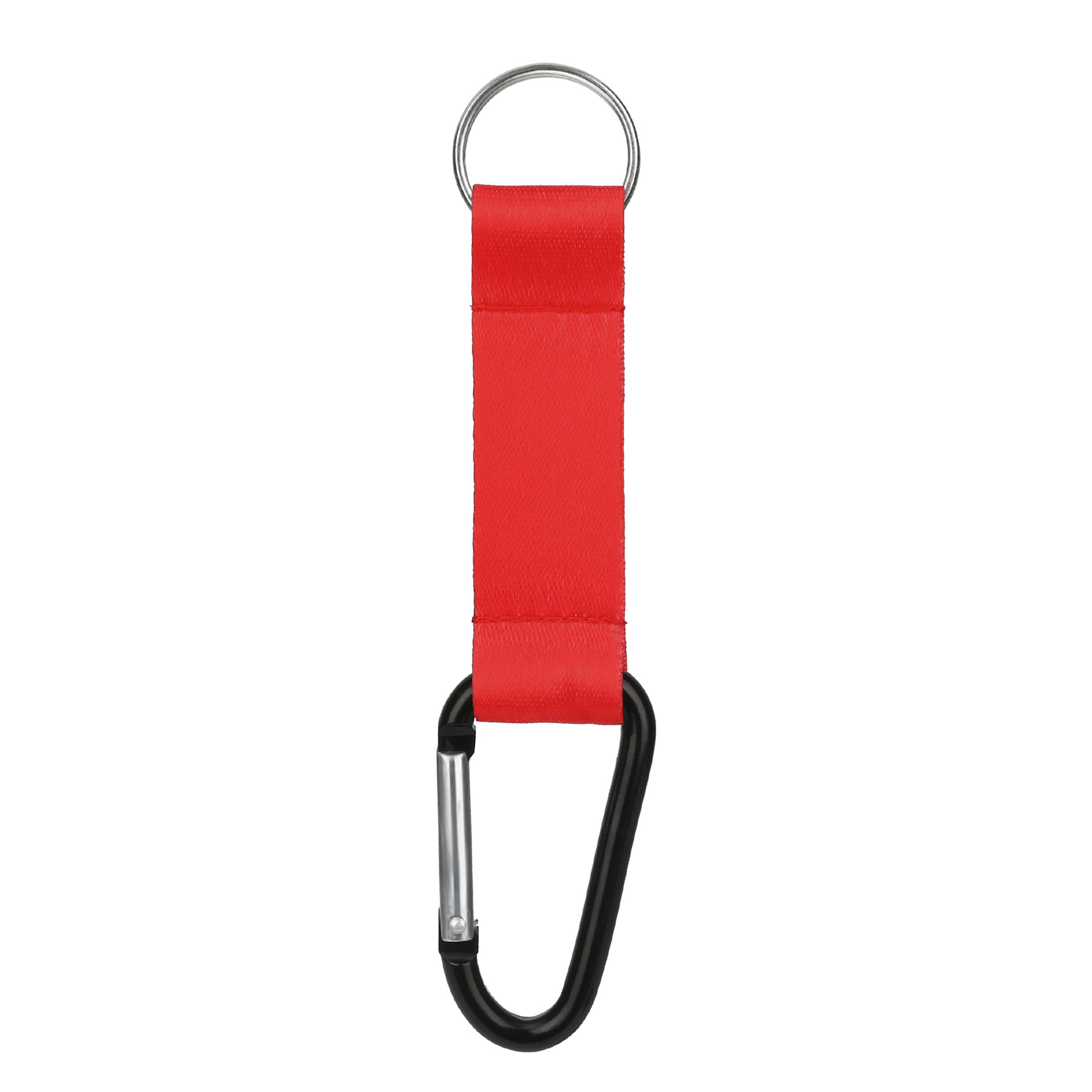 3/4" Dye Sublimation Pocket Lanyard W/Carabiner & Keyring 11