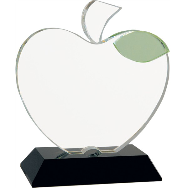 Crystal Apple on Black Crystal Base 2