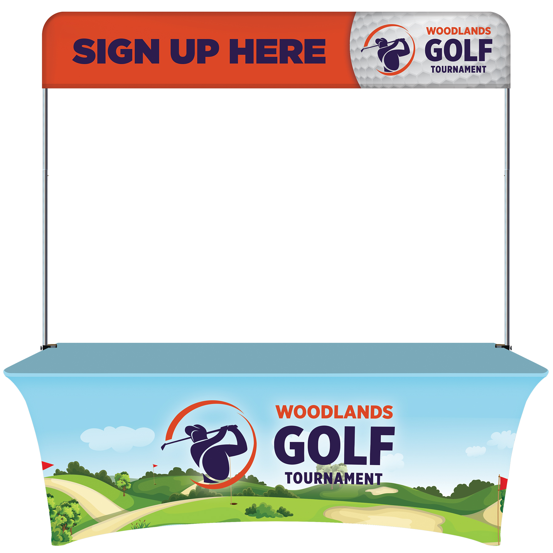 8' Sign Up Table Kit 13