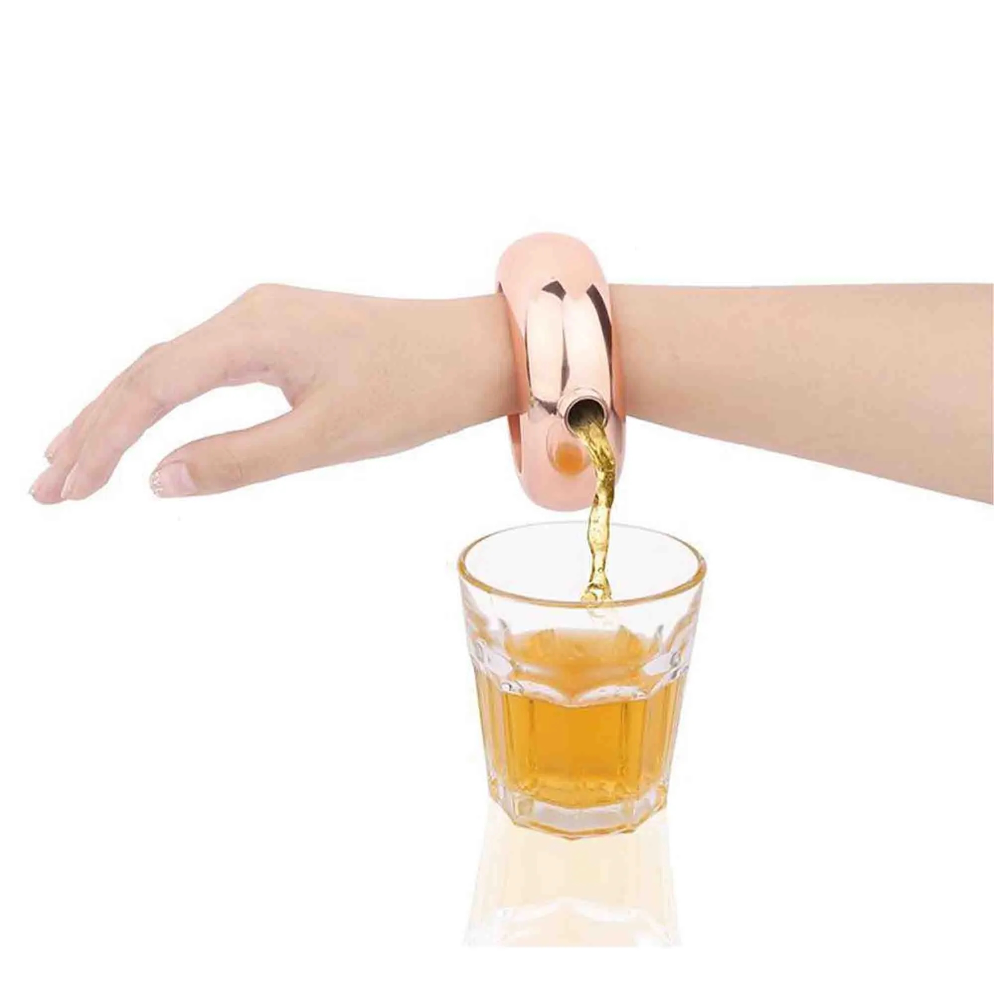 Round Bracelet Shape Wine Pot 4