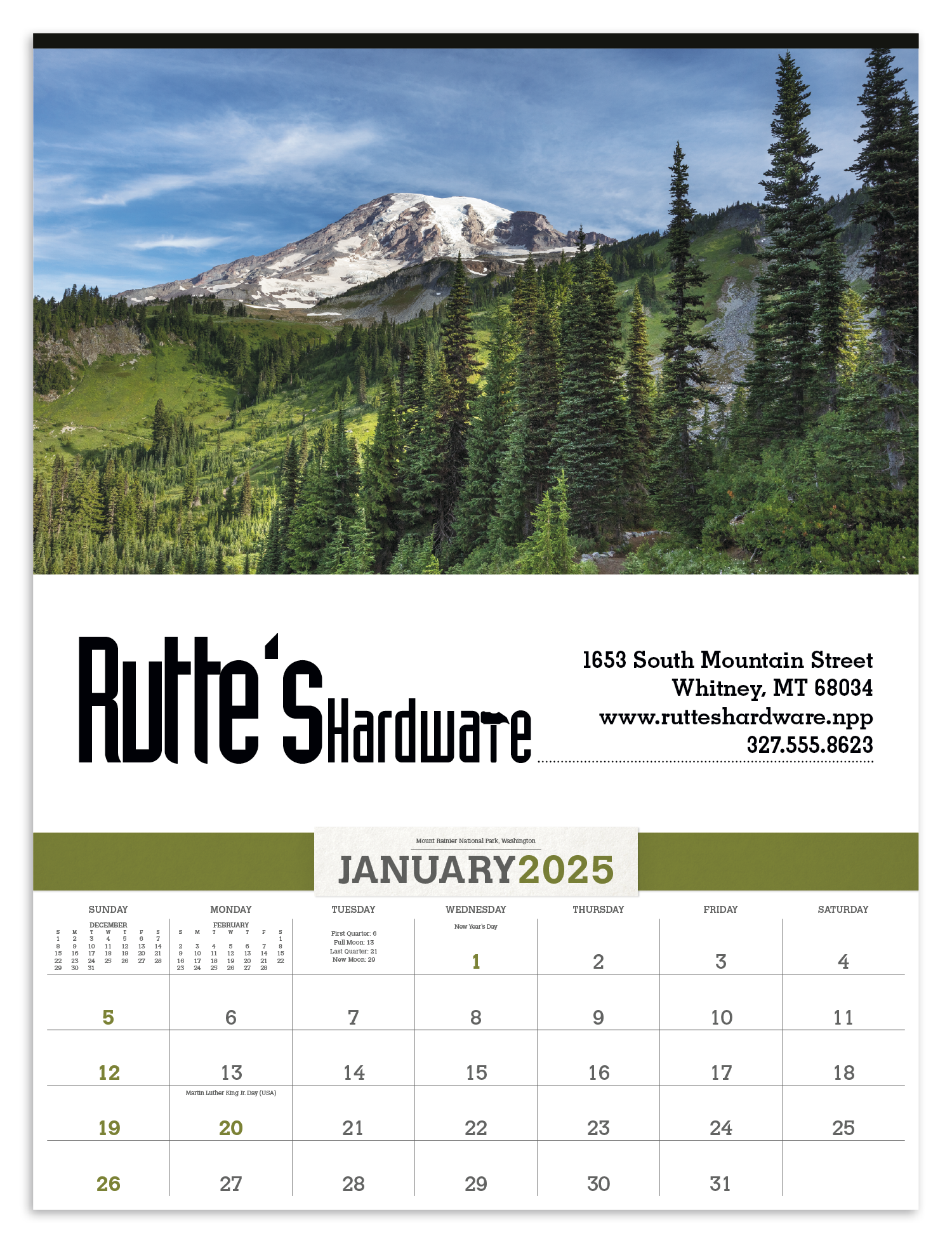 Triumph® Calendars American Splendor with Date Blocks Calendar 2