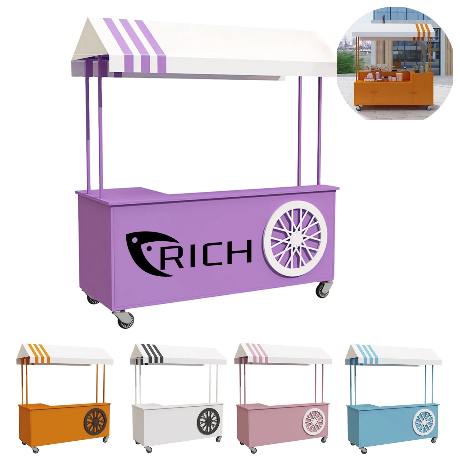 Outdoor Booth Trolley 1