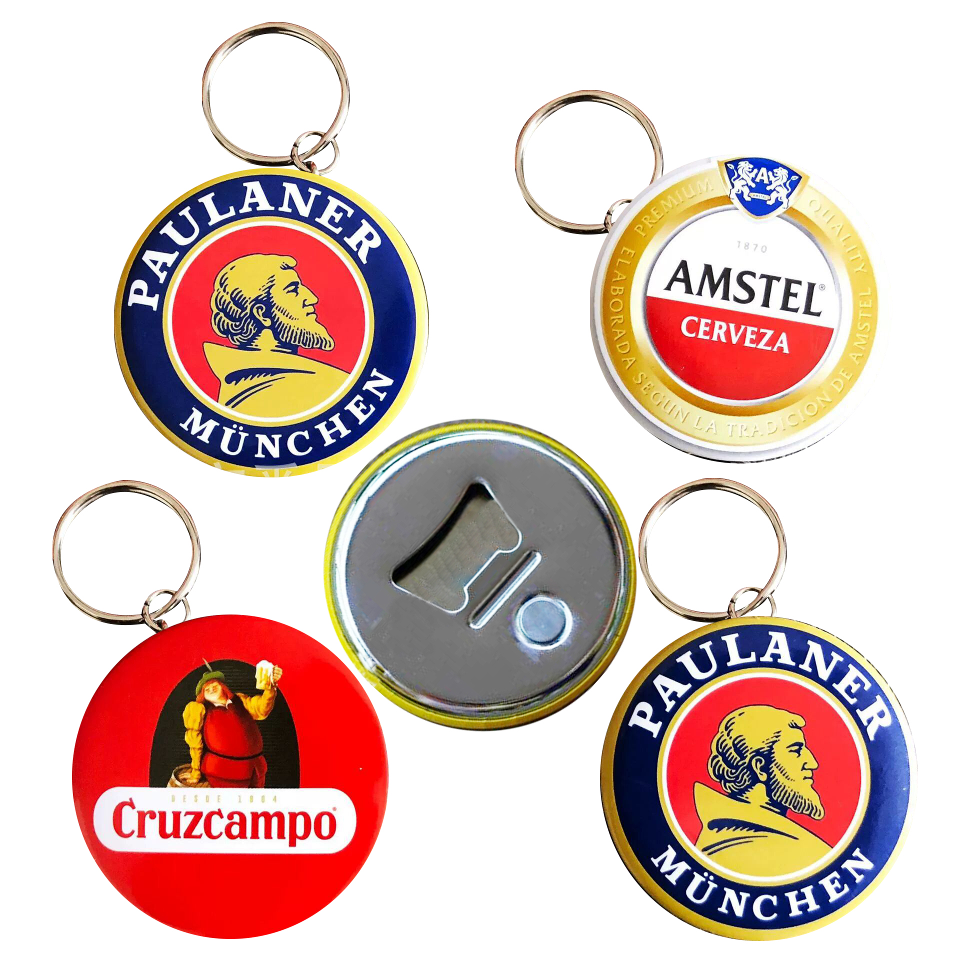 Tinolate Round Beer Opener 3