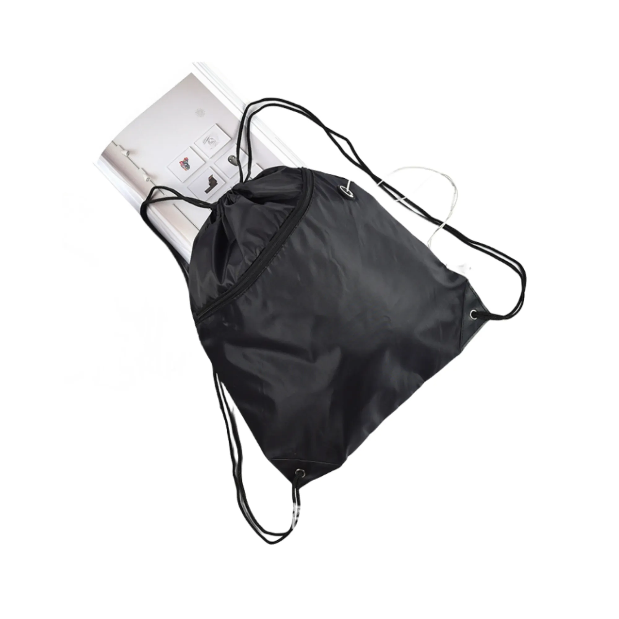 Backpack With Drawstring Shoulder 3