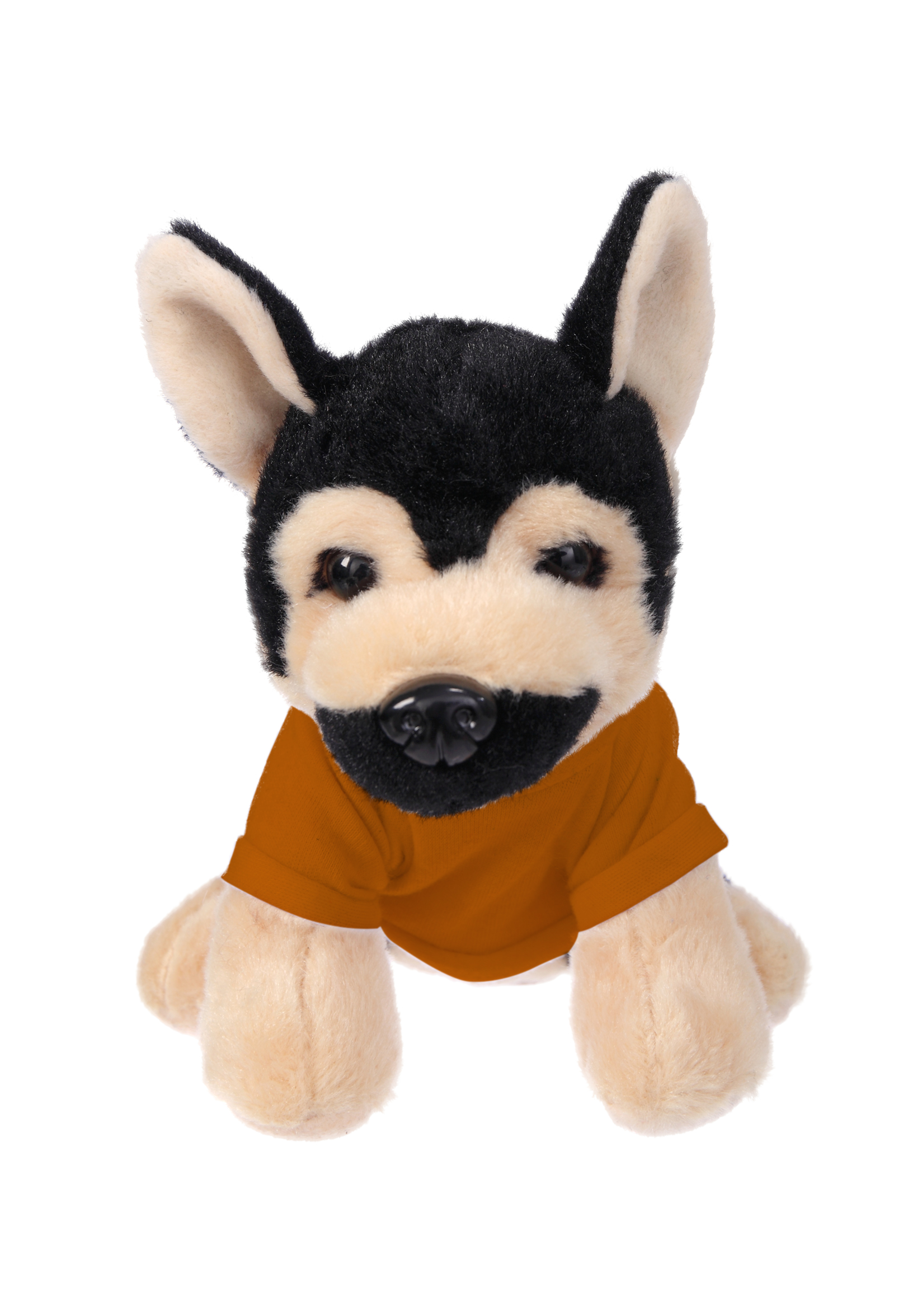 Soft Plush Sitting German Shepherd wearing a T-Shirt 33
