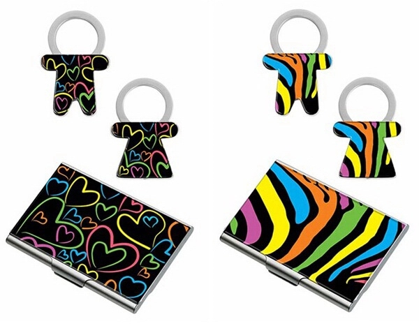 Colorful key holder card case 2