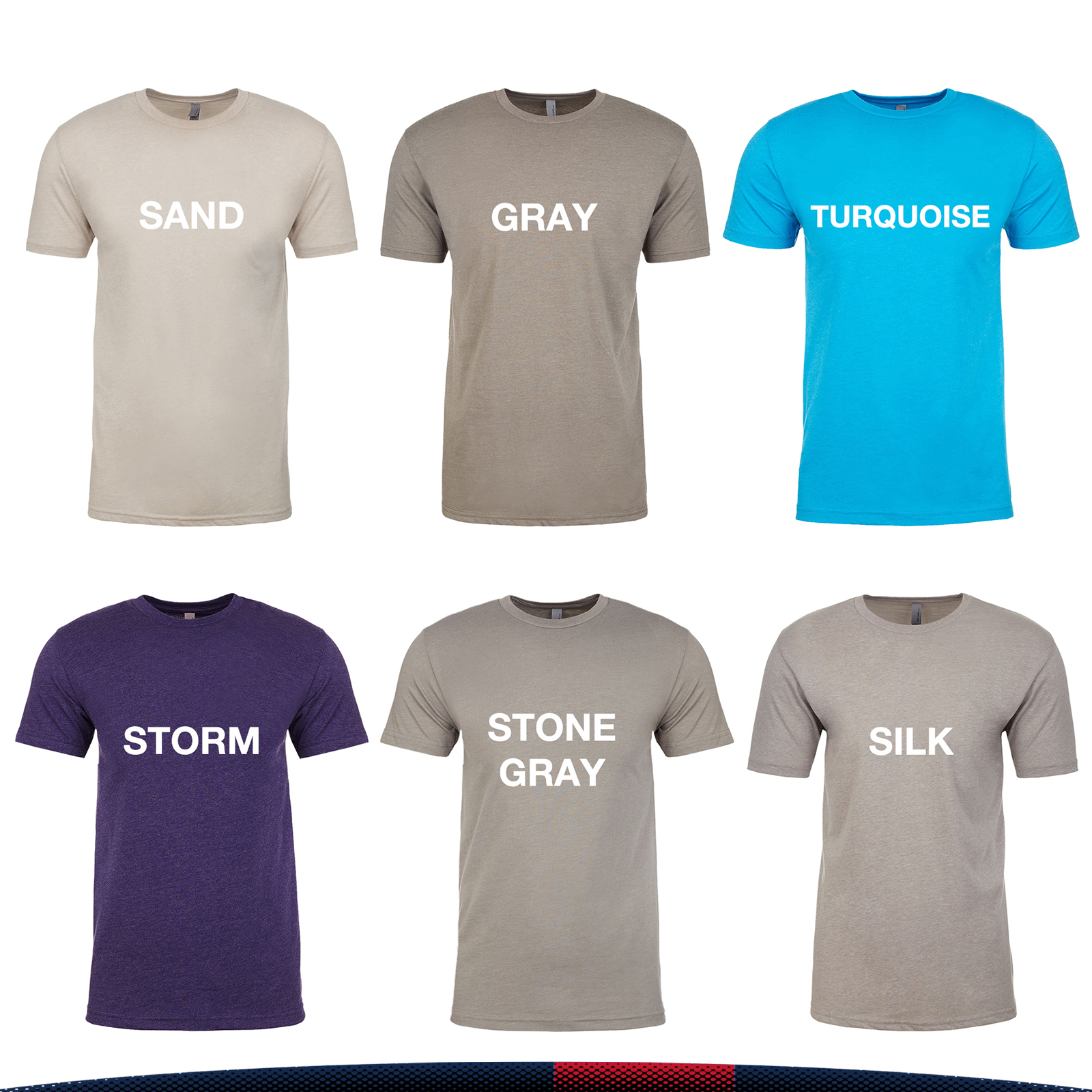 Next Level® Men's Crewneck T-Shirts 2
