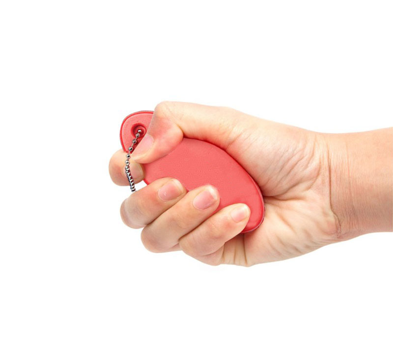 Oval Floater Keychain 2